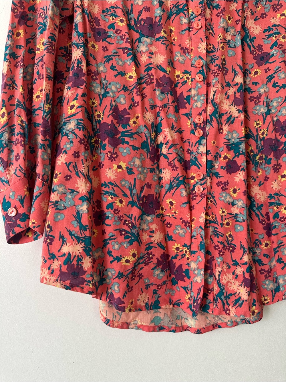 Floral ModCloth button-up - Picture 2 of 5